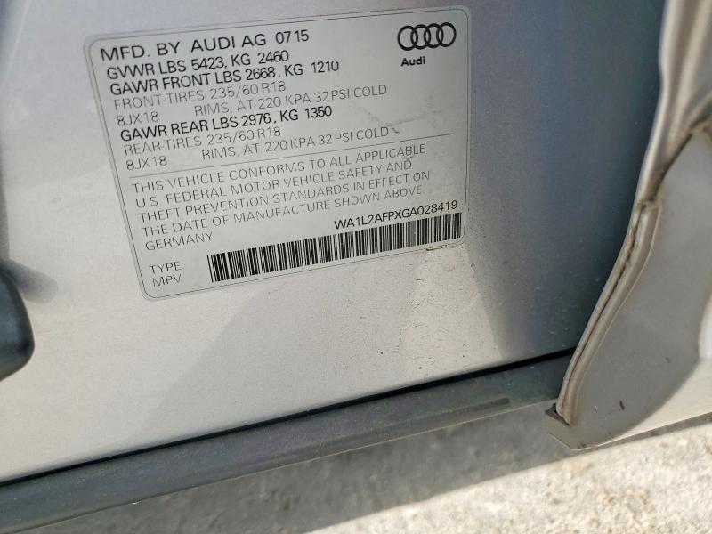 2016 Audi Q5 Premium Plus