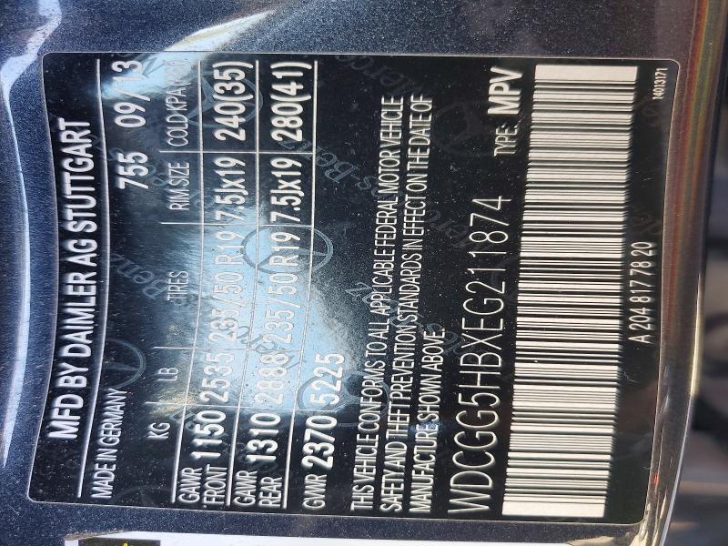 2014 Mercedes-Benz Glk 350