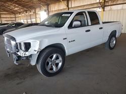 Salvage trucks for sale at Phoenix, AZ auction: 2008 Dodge RAM 1500 ST