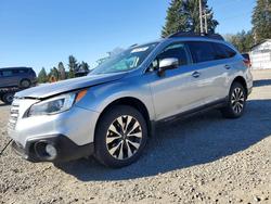 Salvage cars for sale from Copart Spanaway, WA: 2016 Subaru Outback 2.5i Limited
