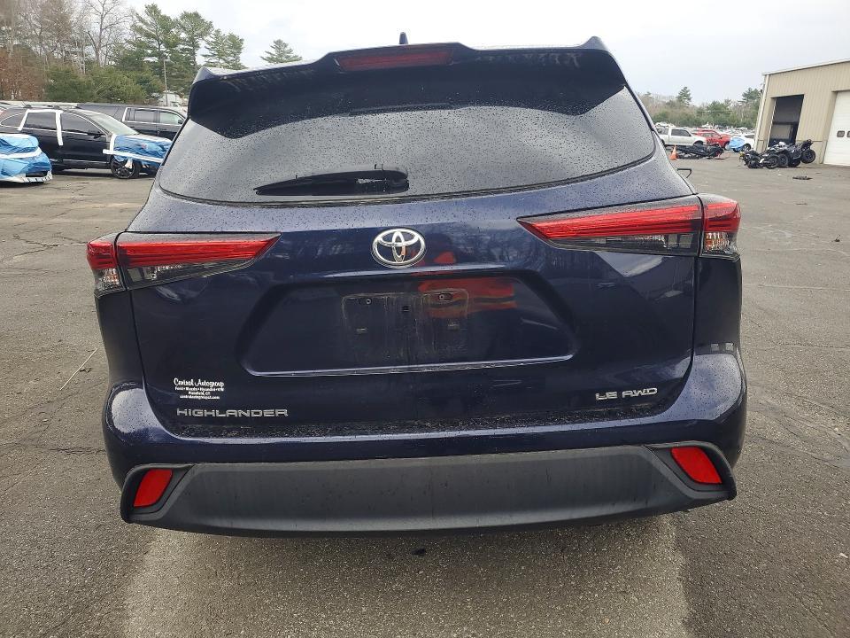 2020 Toyota Highlander le