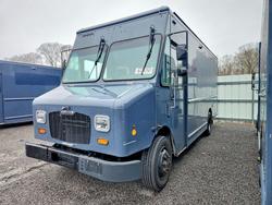 Salvage trucks for sale at Assonet, MA auction: 2020 Freightliner Chassis M Line WALK-IN Van