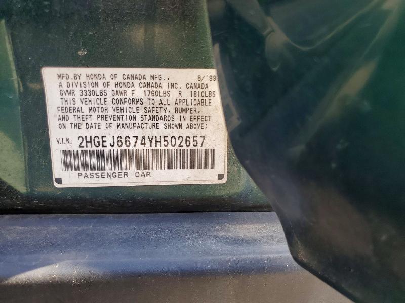 2000 Honda Civic lx