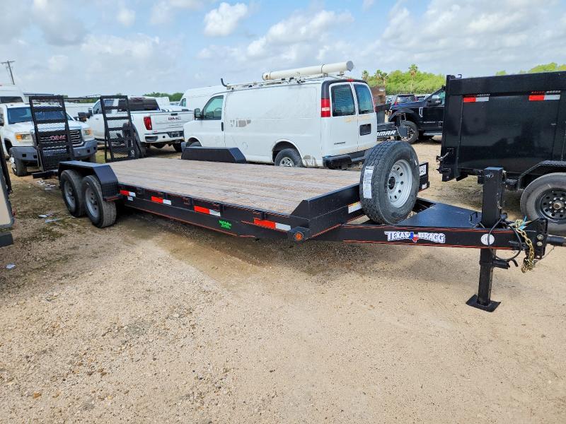2025 Texas Bragg EL222EH14 Equipment Trailer