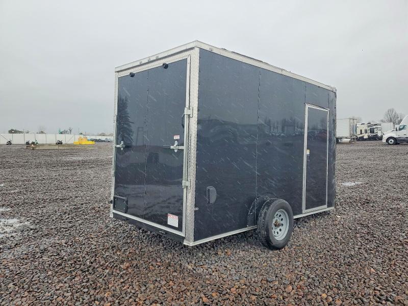 2025 J&C 6X12SA Enclosed Cargo Trailer
