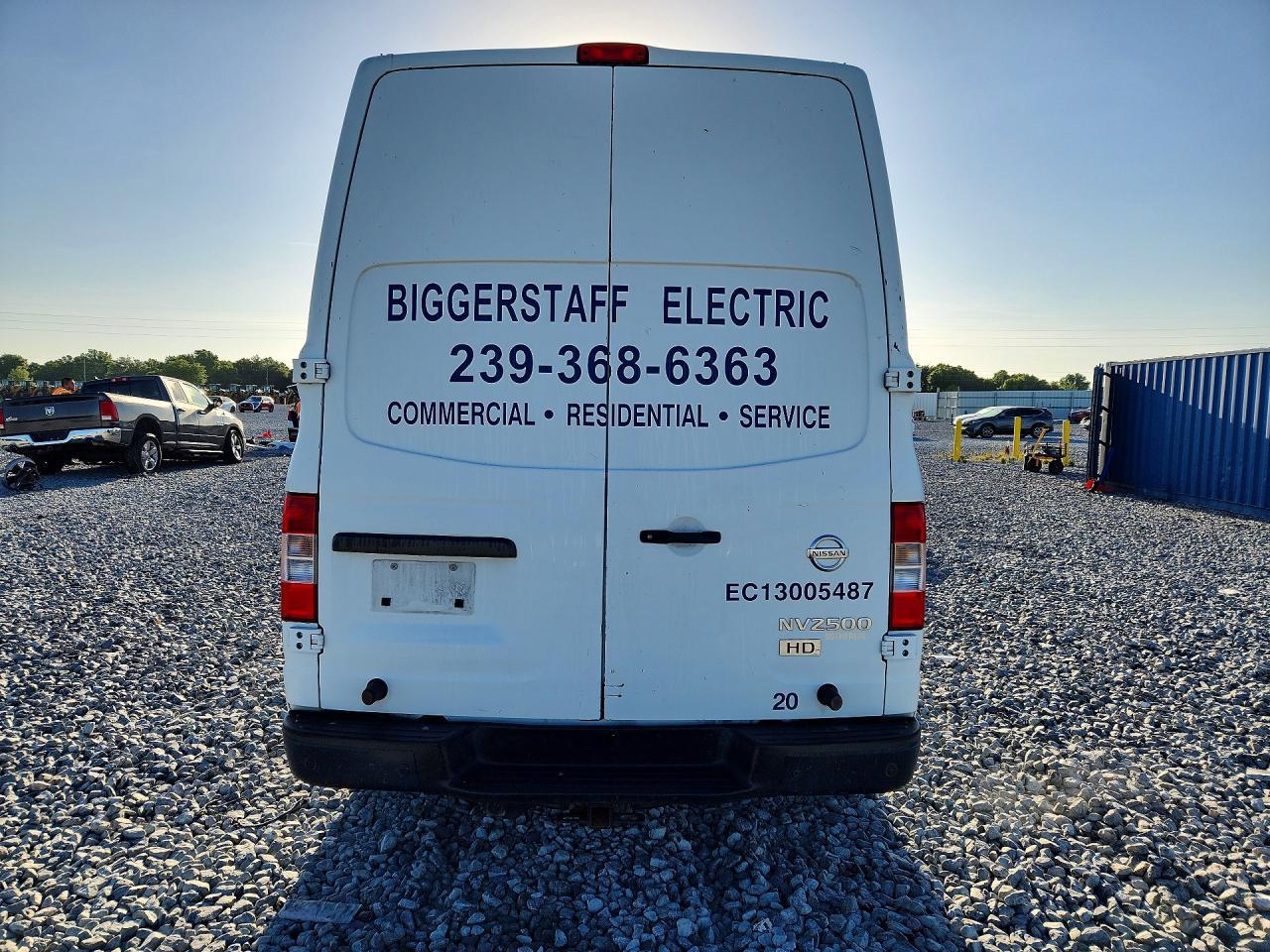 2016 Niss AN NV 2500 Delivery Van