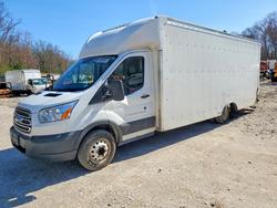 Salvage trucks for sale at West Warren, MA auction: 2018 Ford Transit T-350 HD