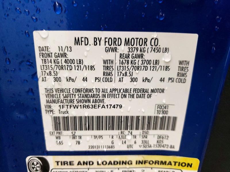 2014 Ford F150 SVT Raptor