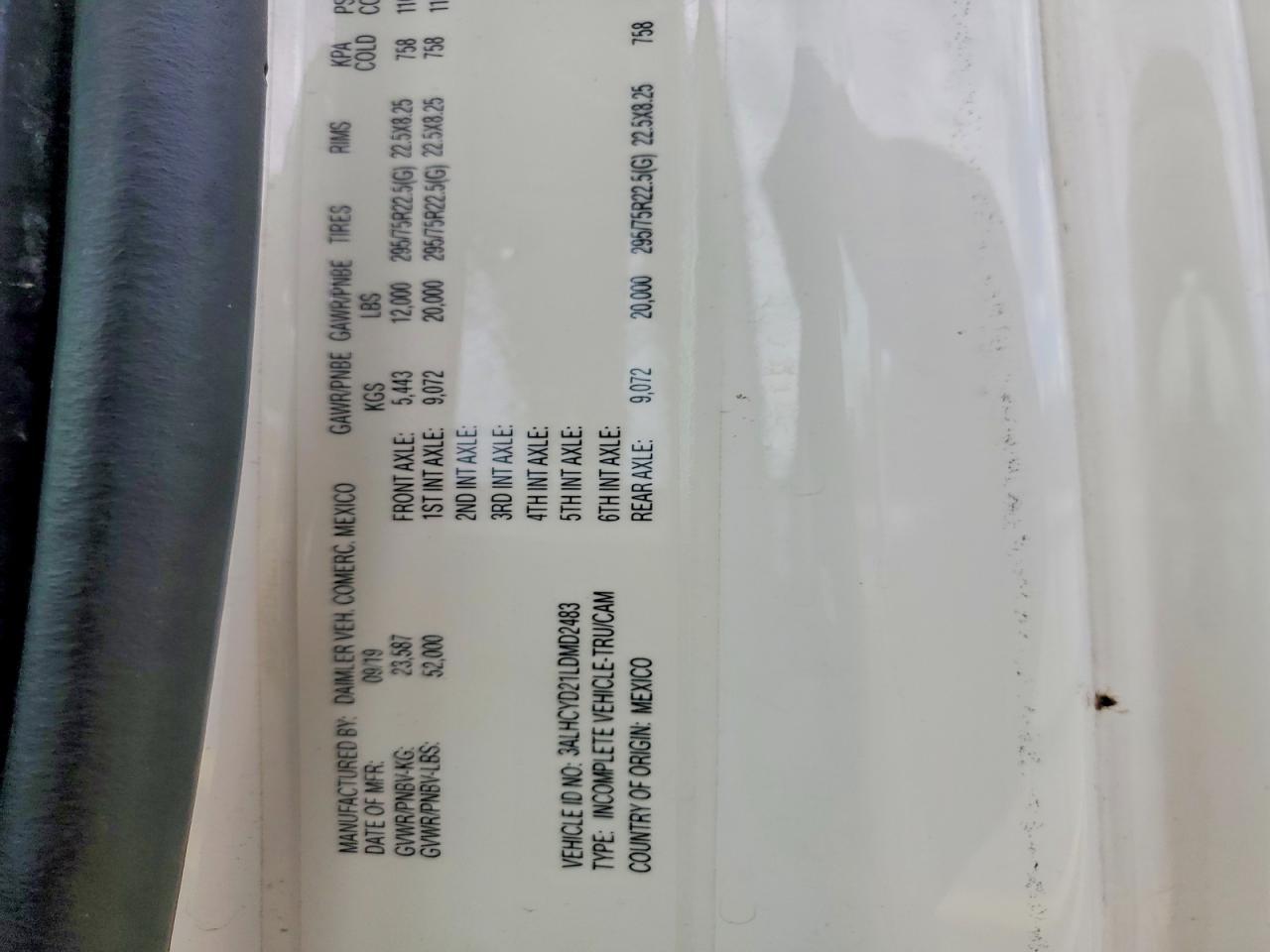 2020 Freightliner Business Class M2 Refrigerated BOX Truck