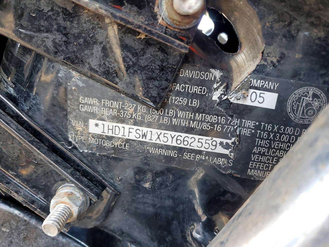 2005 Harley-Davidson Fltri