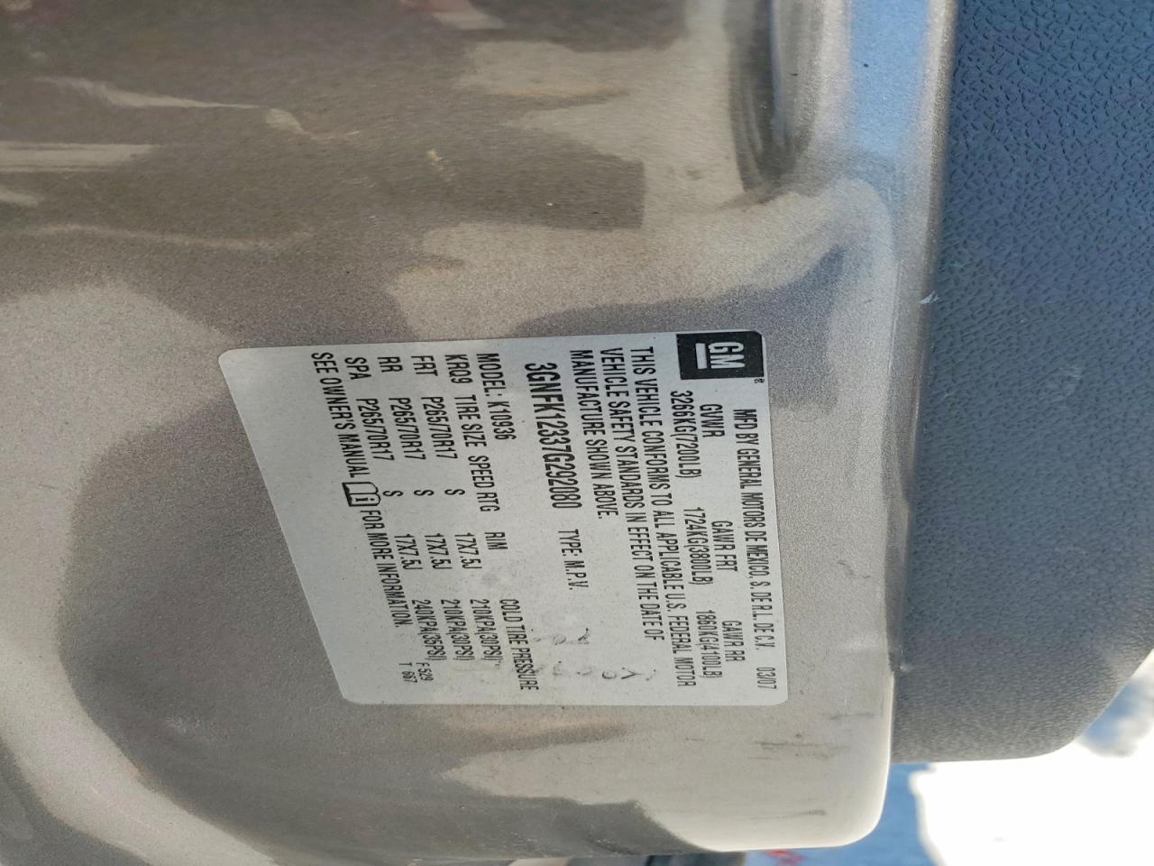 2007 Chevrolet Avalanche K1500