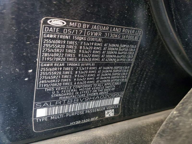 2017 Land Rover Discovery First Edition