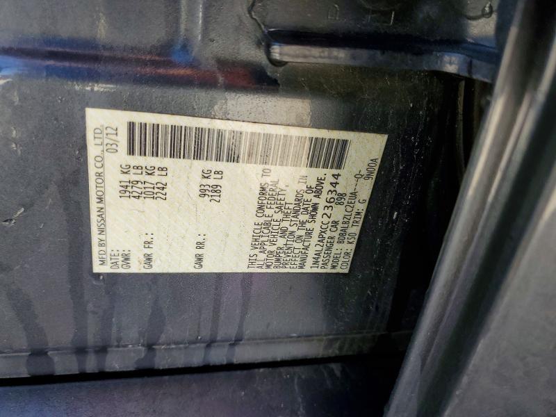 2012 Nissan Altima 2.5