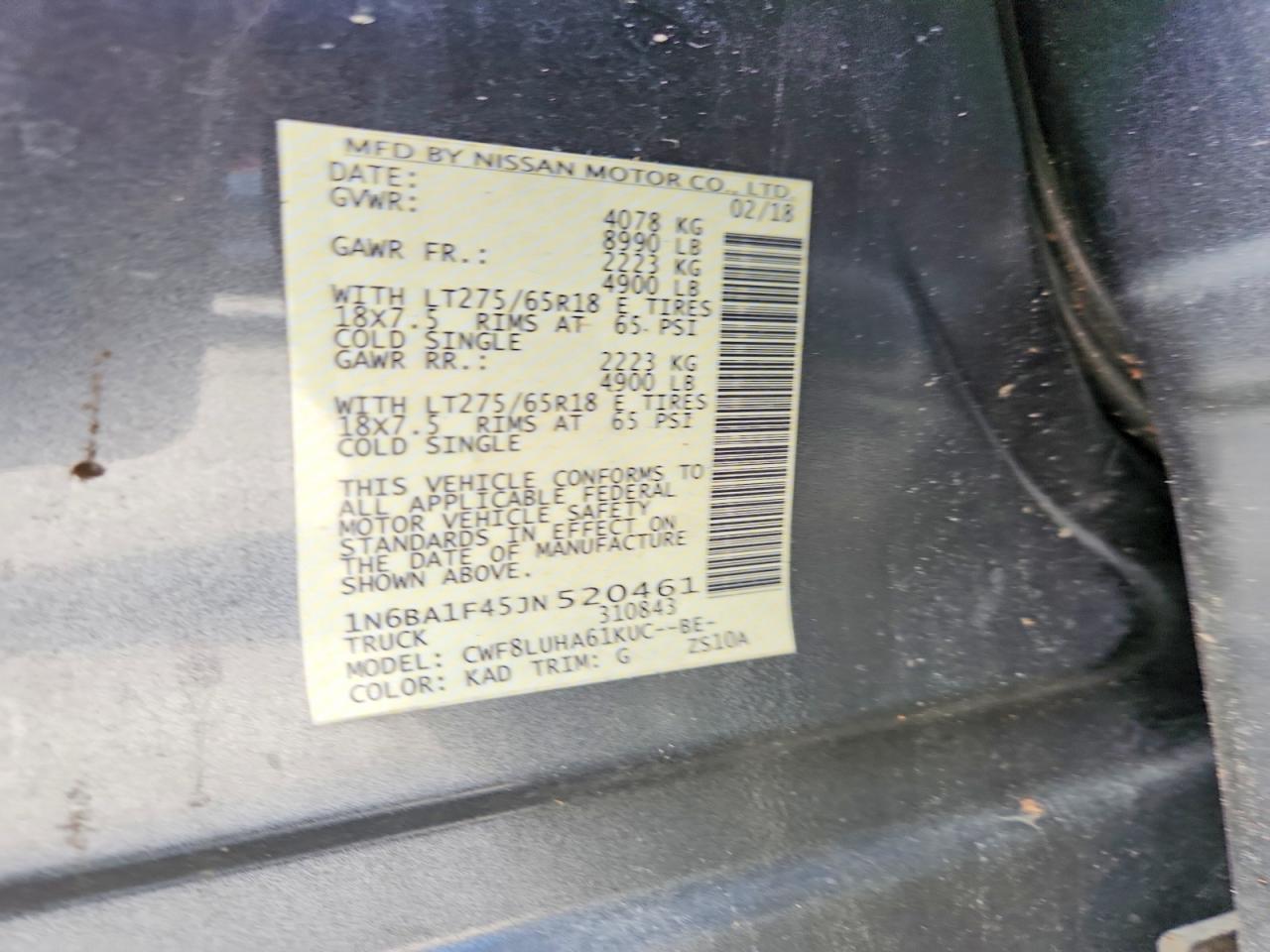 2018 Nissan Titan XD PRO-4X