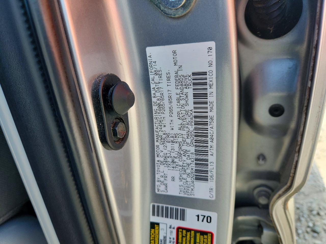 2014 Toyota Taccoma