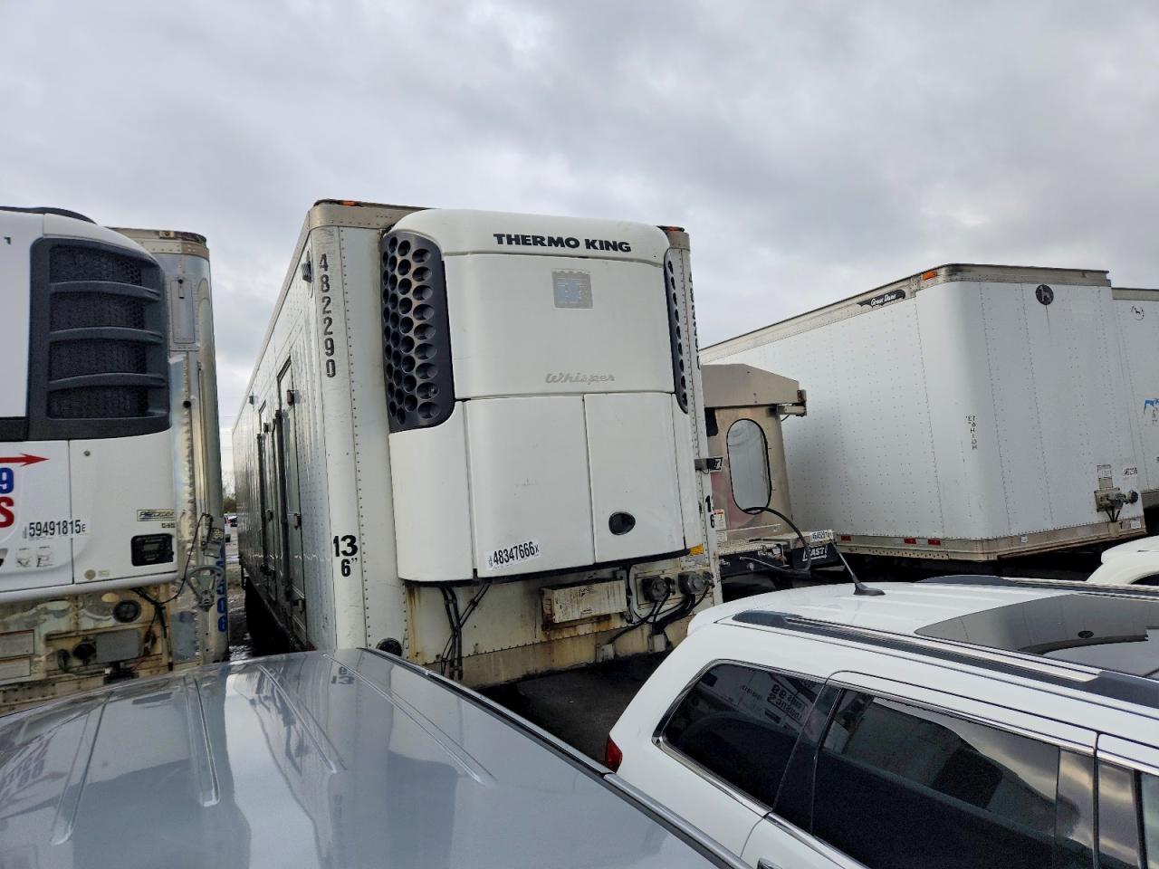 2015 Utility VS2RA Refrigerated Van Trailer
