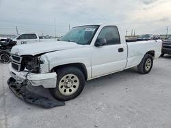 Salvage trucks for sale at Haslet, TX auction: 2007 Chevrolet Silverado C1500 Classic