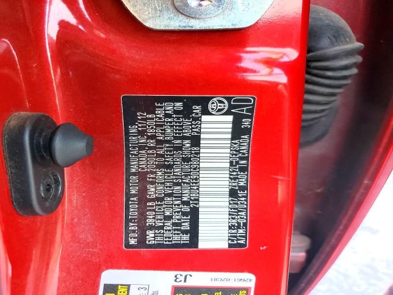 2013 Toyota Corolla s