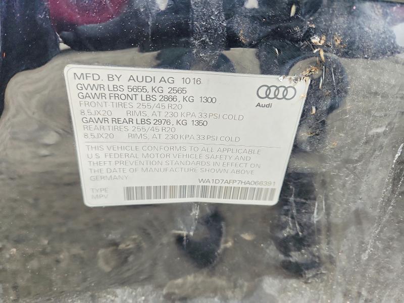 2017 Audi Q5 Premium Plus S-line