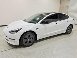 Tesla salvage cars for sale: 2021 Tesla Model 3