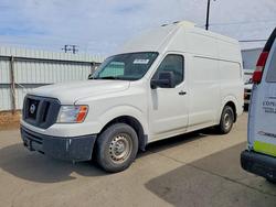 Salvage cars for sale from Copart Sacramento, CA: 2021 Nissan NV 2500 HD-Refrigerated Delivery Van