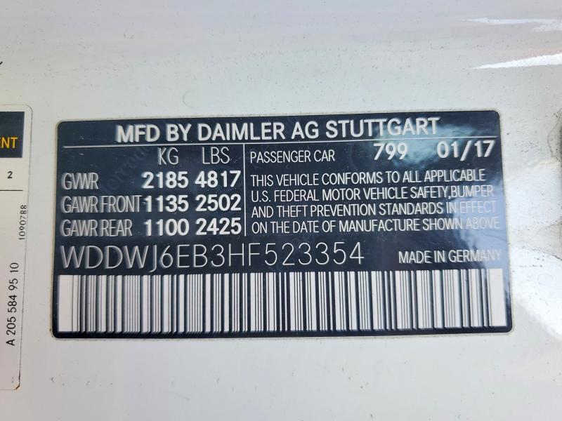 2017 Mercedes-Benz C 43 4matic amg