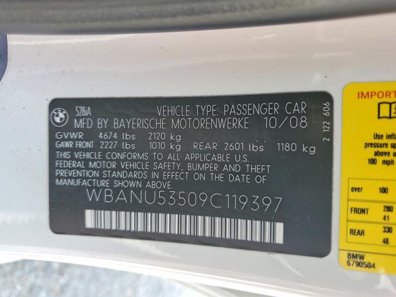 2009 BMW 528 i