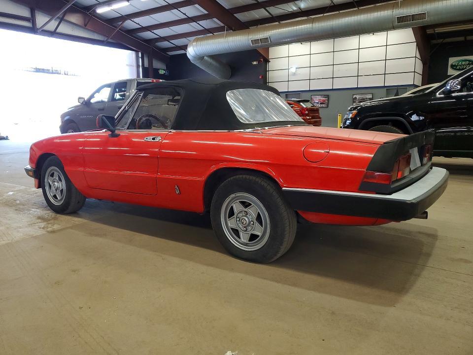 1983 Alfa Romeo Veloce 2000 Spider