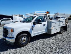 Salvage cars for sale from Copart Fresno, CA: 2020 Ford F350 Super Duty Utility / Service Truck