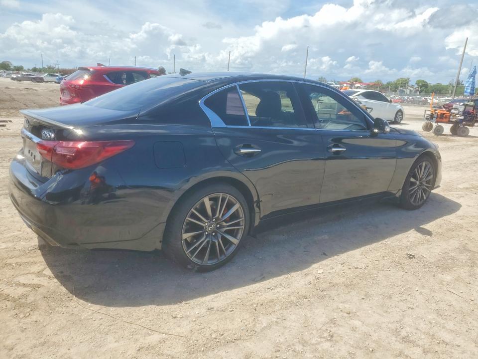 2018 Infiniti Q50 red Sport 400