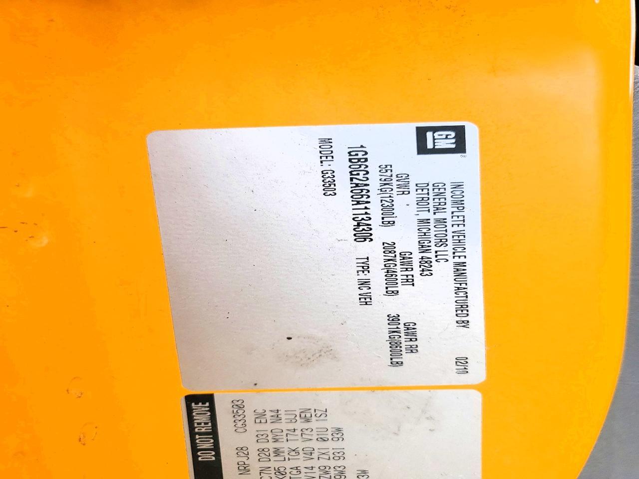 2010 Thomas Minotour G3500-School Bus