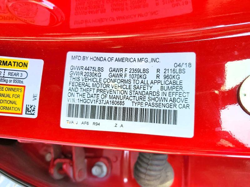 2018 Honda Accord Sport