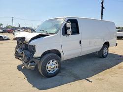 Salvage trucks for sale at Los Angeles, CA auction: 2012 Ford E350 Delivery Van
