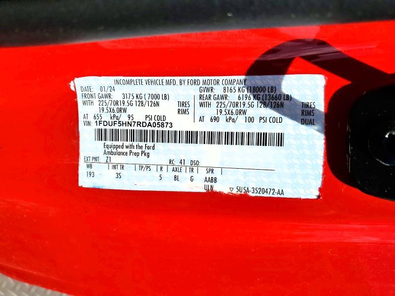 2024 Ford F550 Super Duty