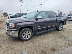 Salvage trucks for sale at Chicago Heights, IL auction: 2016 GMC Sierra K1500 SLT