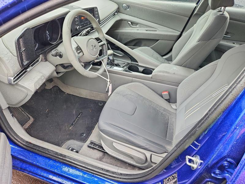 2023 Hyundai Elantra Hybrid Blue