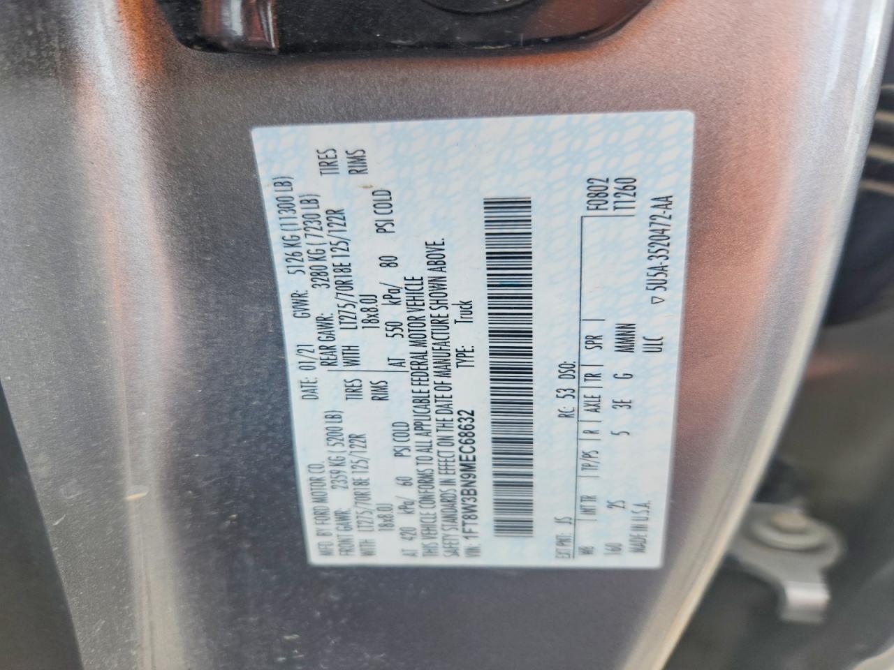 2021 Ford F350 Super Duty