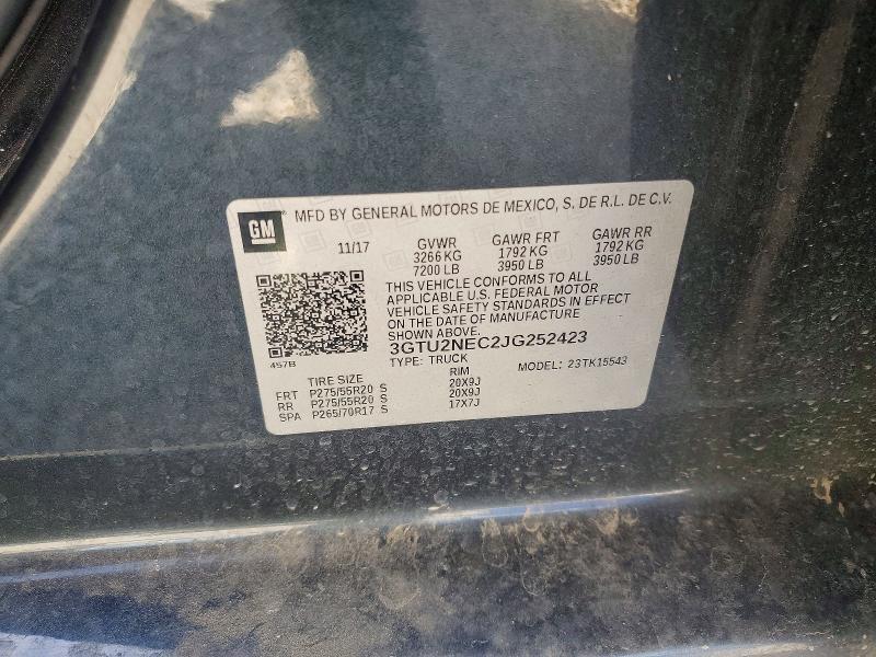 2018 GMC Sierra K1500 SLT