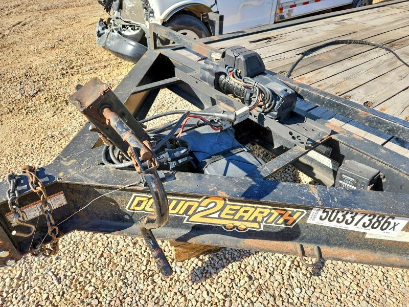 2021 Down To Earth DTE8236WCH7B Tilt Deck Equipment Trailer