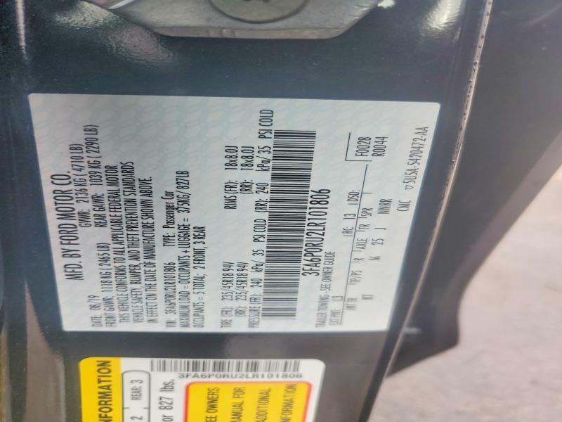 2020 Ford Fusion Titanium