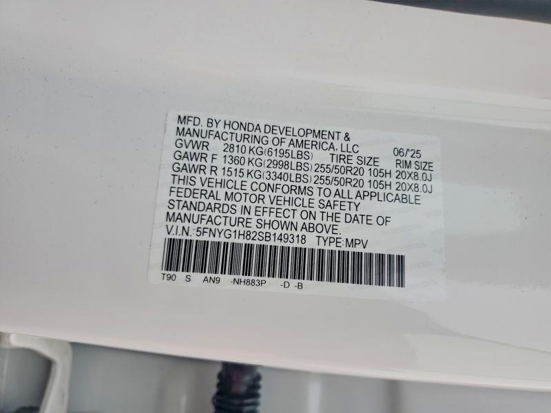 2025 Honda Pilot Elite