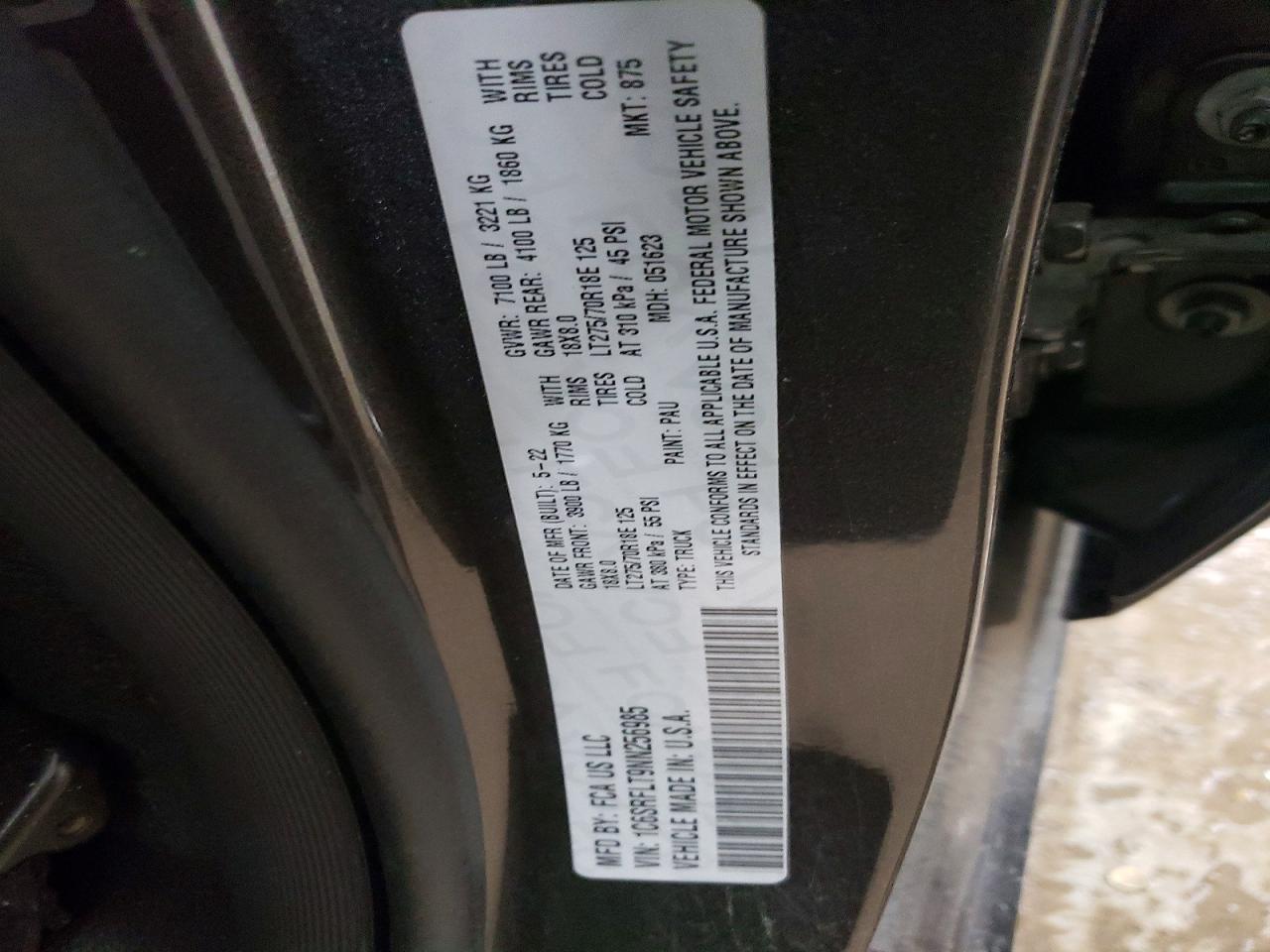 2022 Dodge RAM 1500 Rebel