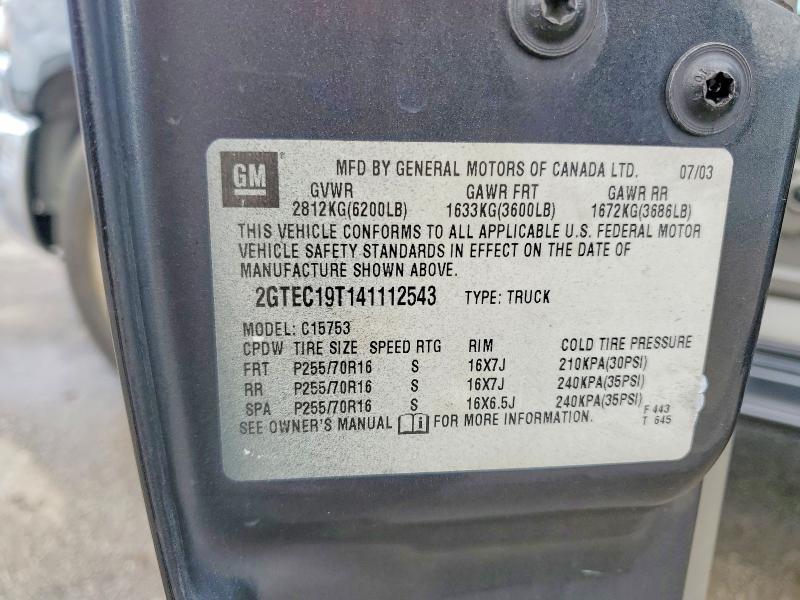 2004 GMC New Sierra C1500