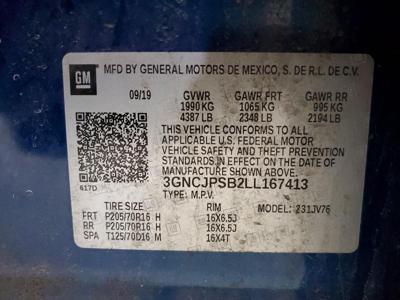 2020 Chevrolet Trax 1LT