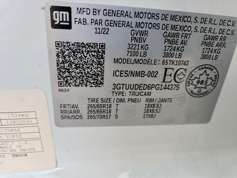 2023 GMC Sierra K1500 SLT