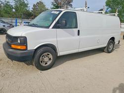 Salvage trucks for sale at Hampton, VA auction: 2013 Chev Rolet Express G2500 Utility / Service Van