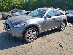 Infiniti salvage cars for sale: 2012 Infiniti Fx35 Base