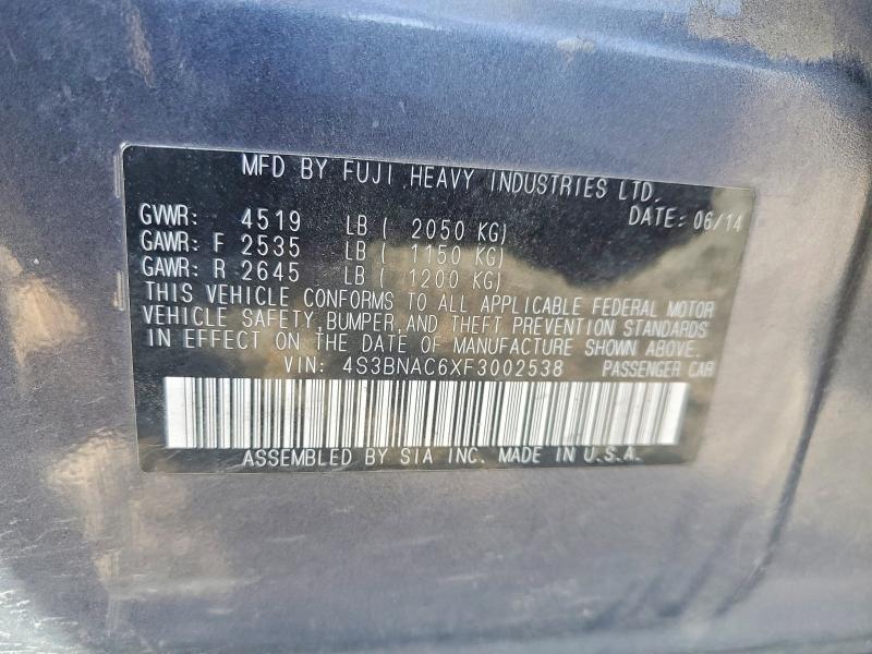 2015 Subaru Legacy 2.5i Premium