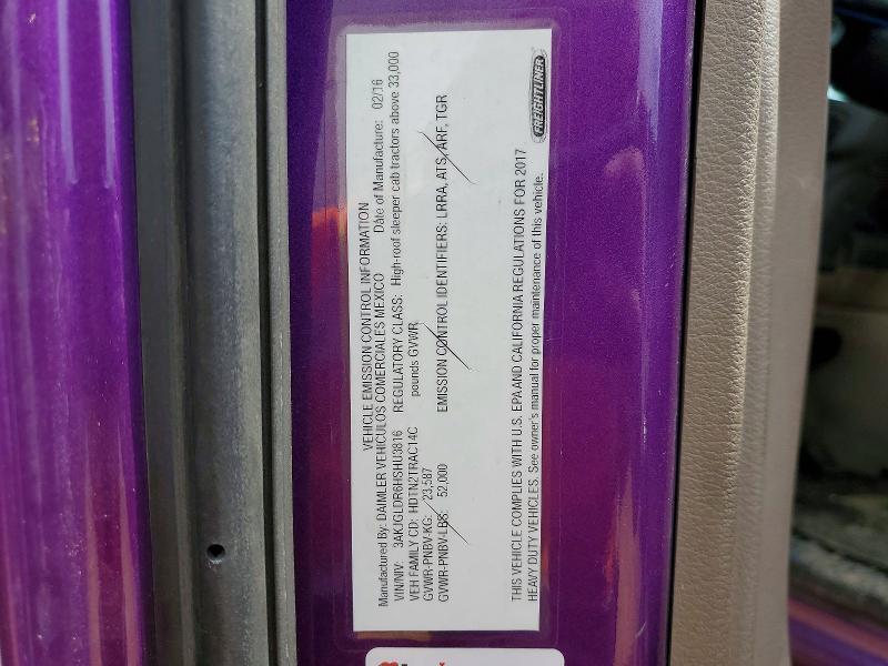 2017 Freigliner 2017 Freightliner Cascadia 125 Semi Truck