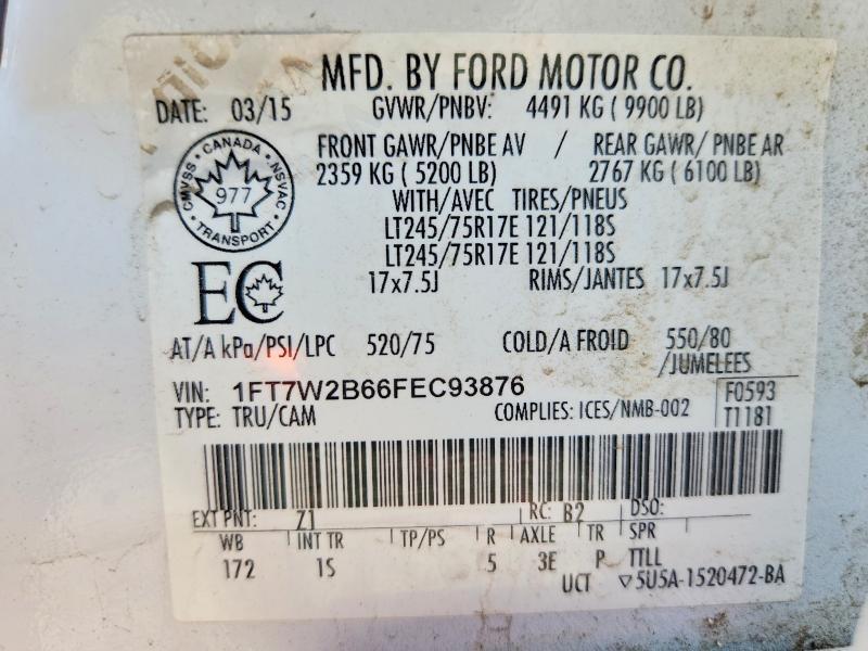 2015 Ford F250 Super Duty